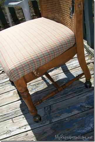 upholstering caned chairs